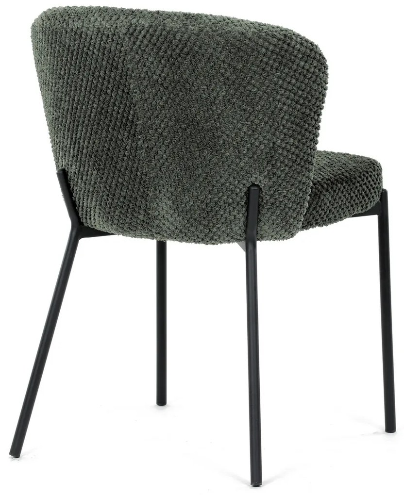 Set de scaune de sufragerie Bouclé CT-W1077 GRN2,4 buc
