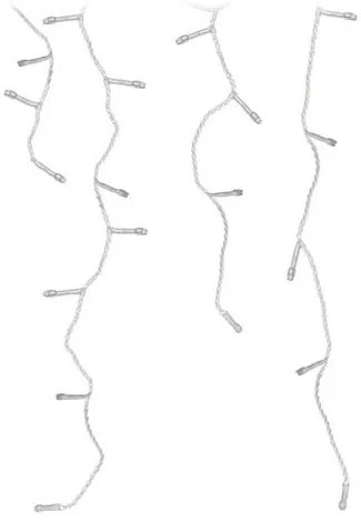 Ploaie luminoasă de Crăciun 180 LED, IP44, 6 m,alb cald, 6 m