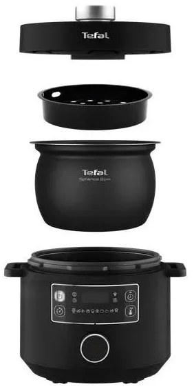 Oală electrică multifuncțională Tefal TURBO CUISINE 4,8 l 1090W/230V negru