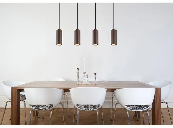 Lustră pe cablu Globo 57919-4H JAMES 4xGU10/25W/230V