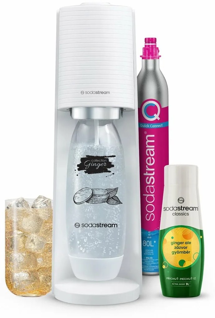 Sodastream Tera White Ginger Ale Mpack Producătorde apă spumantă