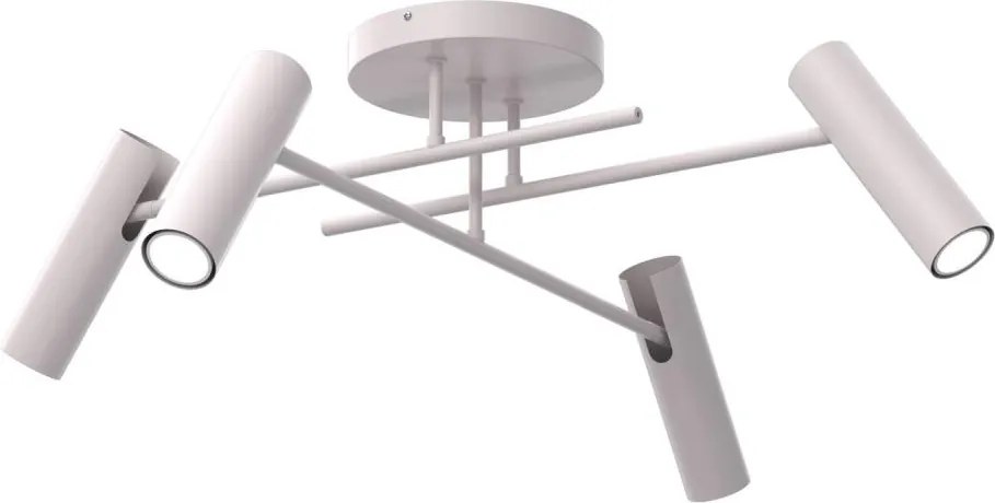 Plafonieră aplicată AXION 4xGU10/8W/230V bej/auriu
