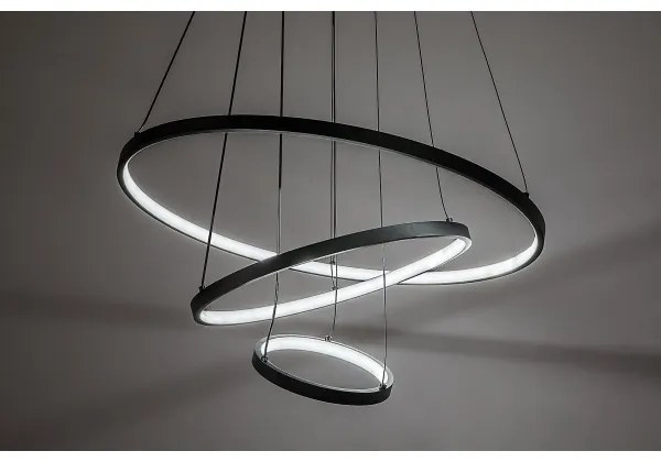 Rabalux 72346 - Lustră LED BELIZA, reglabilă, suspendată pe cablu, 90W/230V, 3000-6500K + telecomandă