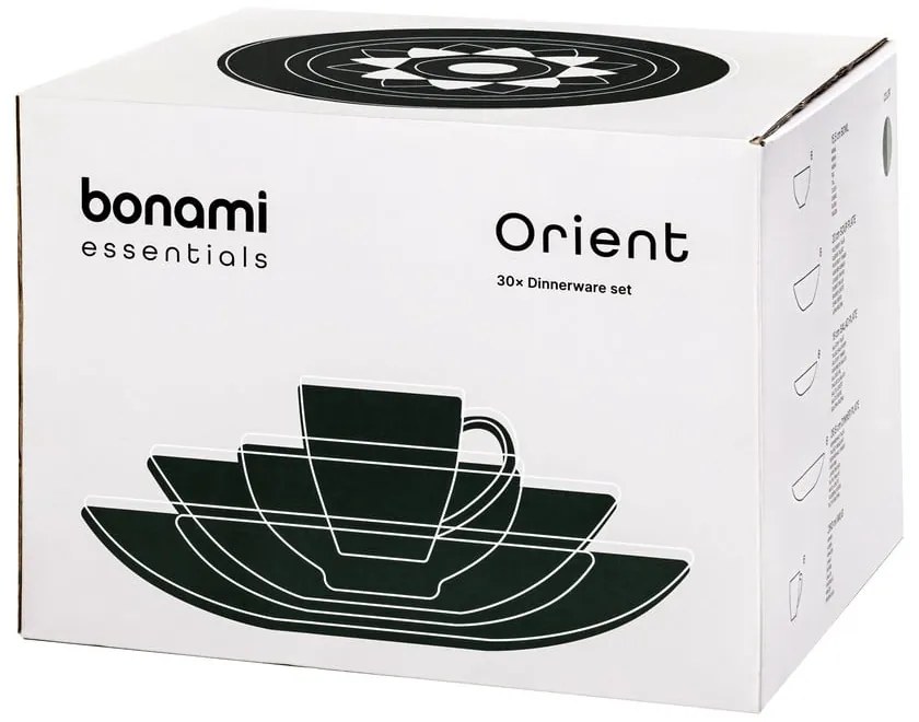 Set 20 vase din porțelan Bonami Essentials Orient