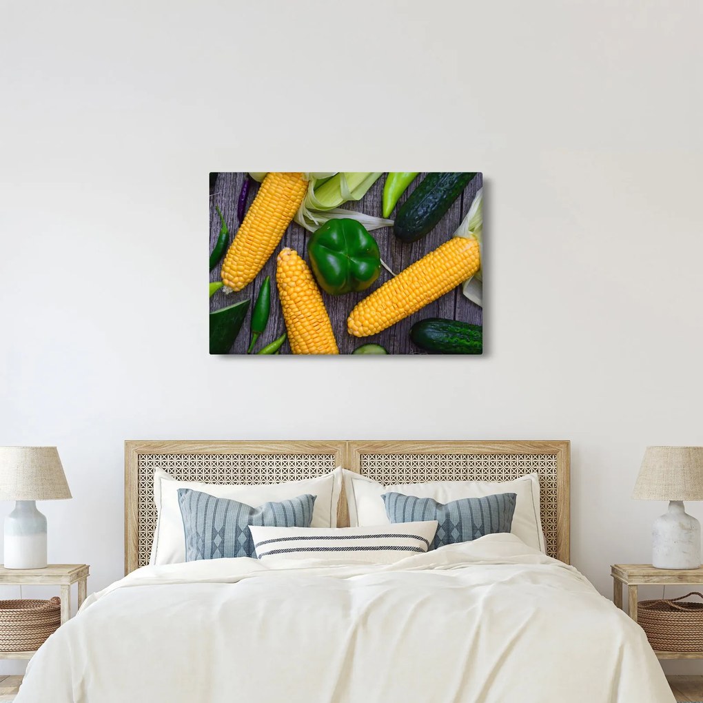 Tablou cu legume (90x60 cm)