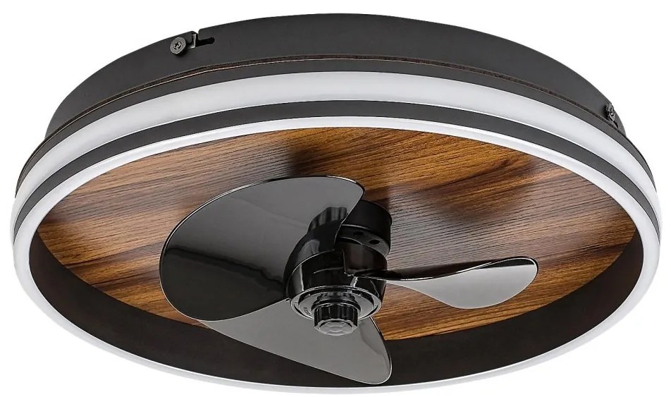 Plafoniera LED cu ventilator si telecomanda Faustine