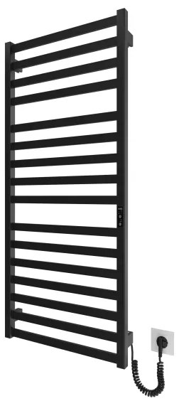 Radiator portprosop HF OXFORD 255W/230V 117x53 cm negru