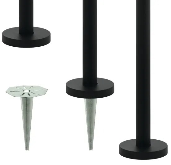 Eglo 97288 - Lampa exterior SIRMIONE 3xE27/60W/230V