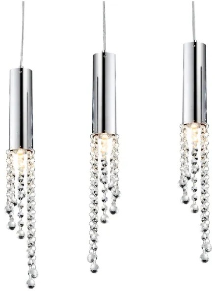 Lustră LED pe cablu DUERO 3xLED/3W/230V