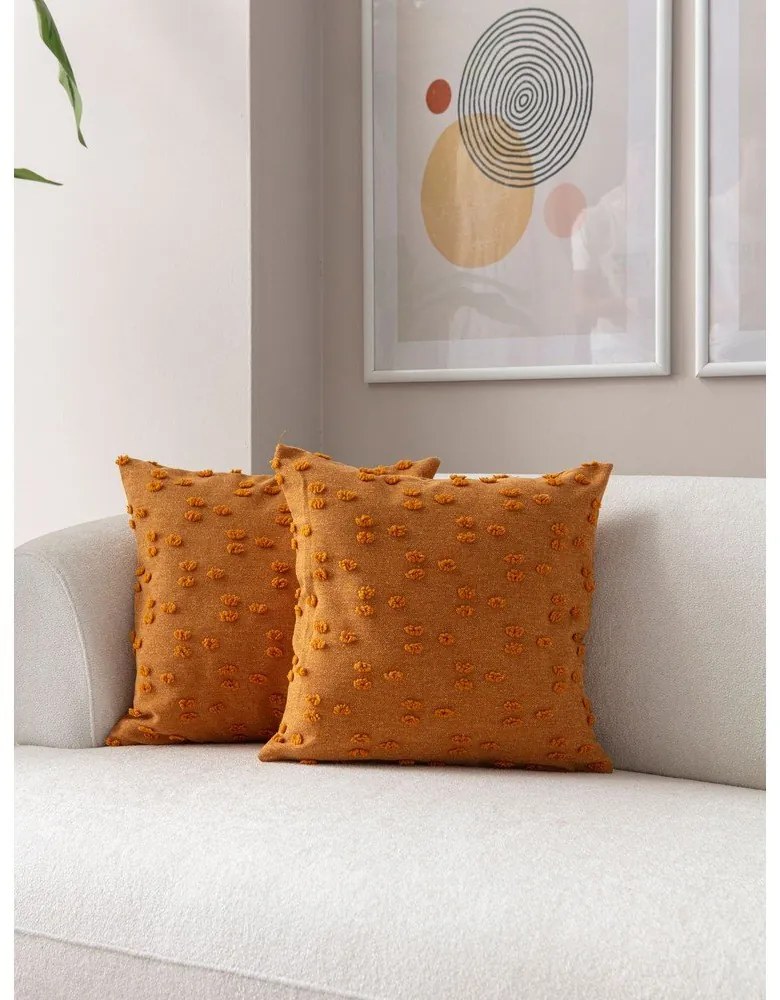 Fețe de pernă 2 buc. 43x43 cm Tuffet – Mioli Decor