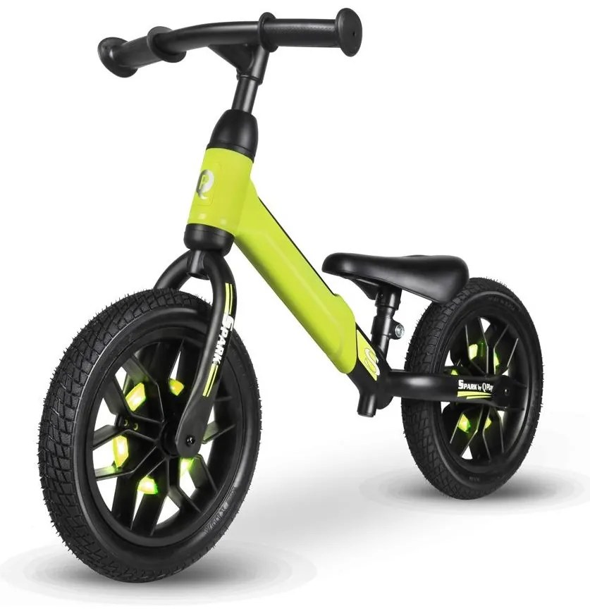 Bicicletă fără pedale QPlay SPARK verde