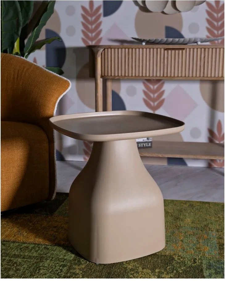 Măsuță auxiliară rotundă din plastic ø 48 cm Gea – Mauro Ferretti