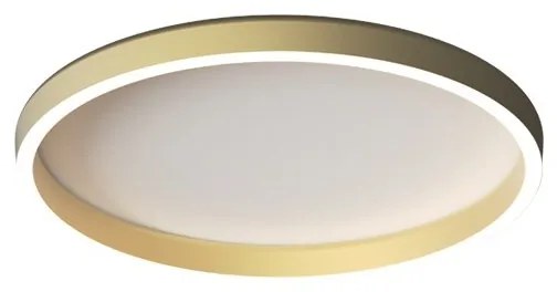Plafoniera LED CCT, diametru 40cm, BRUSHED GOLD ZB-25160