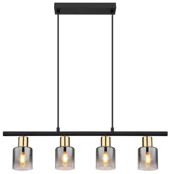 Lustră pe cablu Globo 54310-4H HOLLSY 4xE14/25W/230V