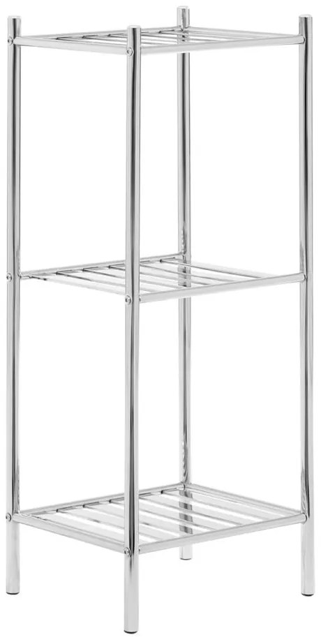 Etajeră de baie argintie 33x78 cm – Premier Housewares