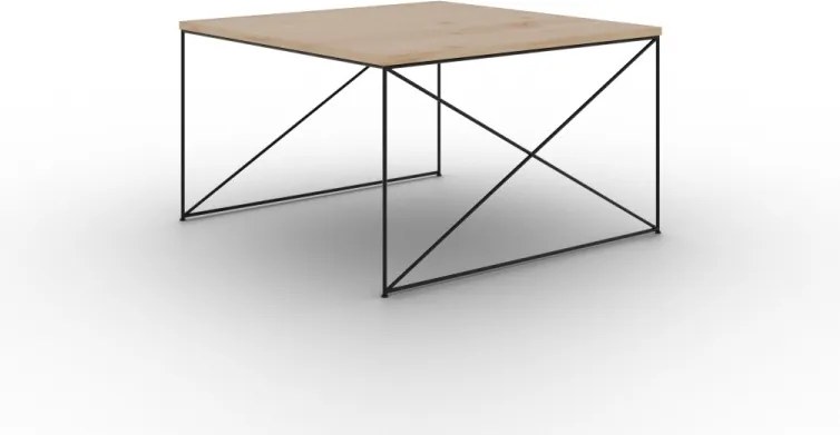 Masuta de cafea, Nelia 2, ADRK Furniture (Culoare: Alb / Negru)