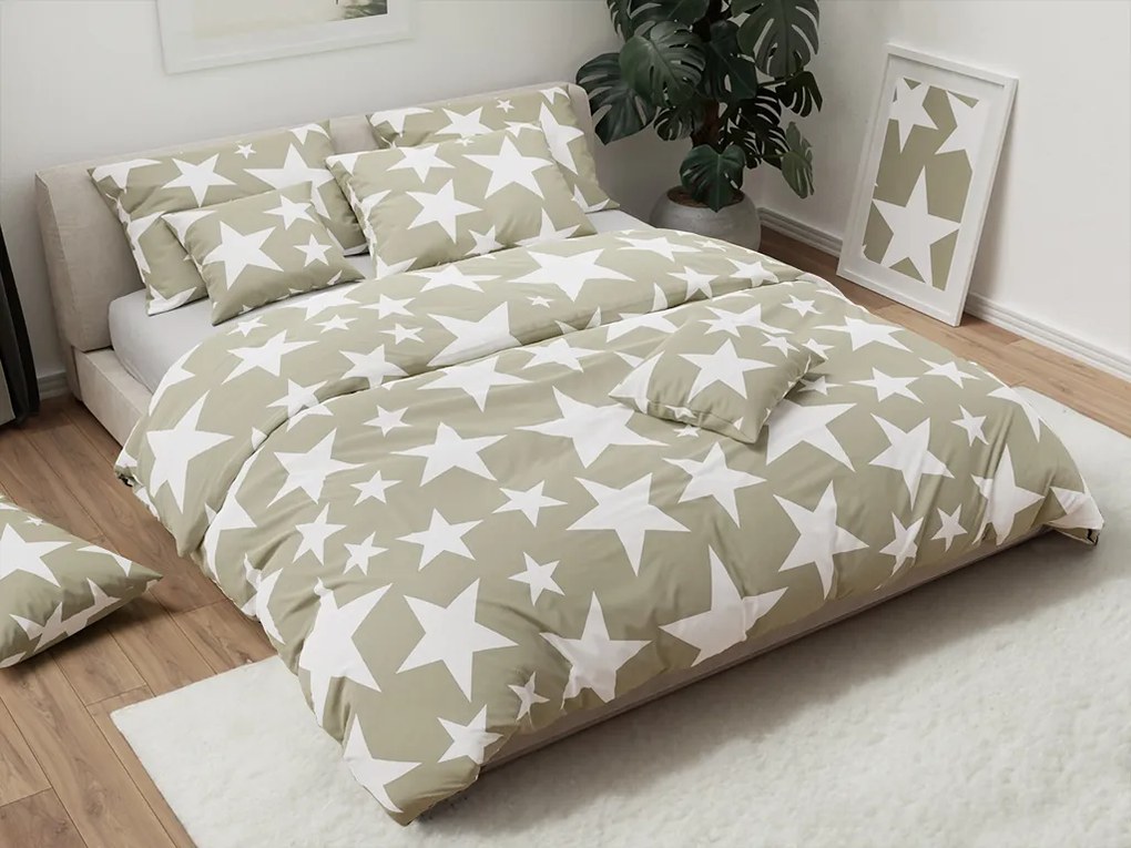 Lenjerie de pat din bumbac Culoare gri, STAR