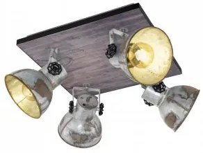 Plafoniera vintage 4 becuri E27 BARNSTAPLE 49653 EGLO