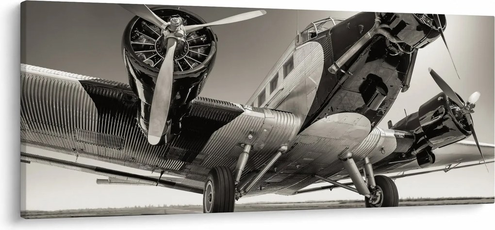 Tablou - Avioane istorice (120x50 cm)