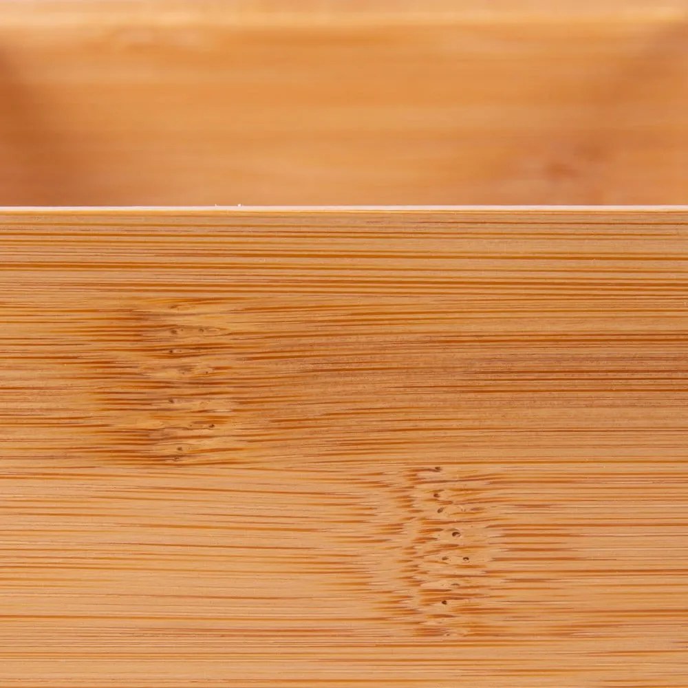 Organizator din bambus Compactor Woody 30 x 7,5 x 6,35 cm