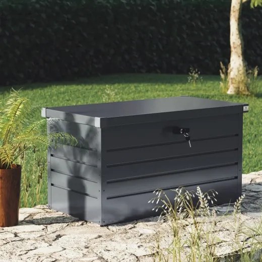 Deuba Cutie de depozitare metalica 120x62x63 cm - antracit