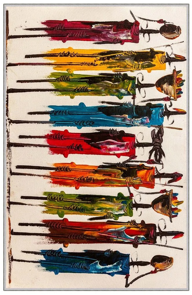 Covor, Hmnt47, 80x200 cm, Multicolor