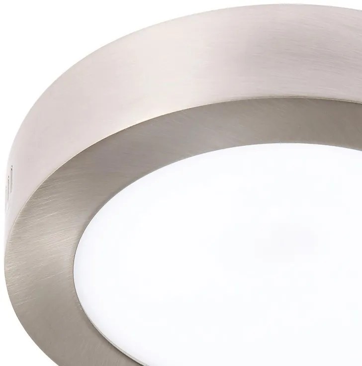 Spot LED aplicat tavan 17cm SURF nickel 12W 2700K 100854 SU