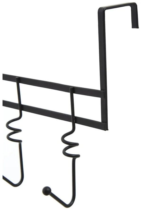 Cuier de ușă negru din metal 46 cm Jaxen – Premier Housewares