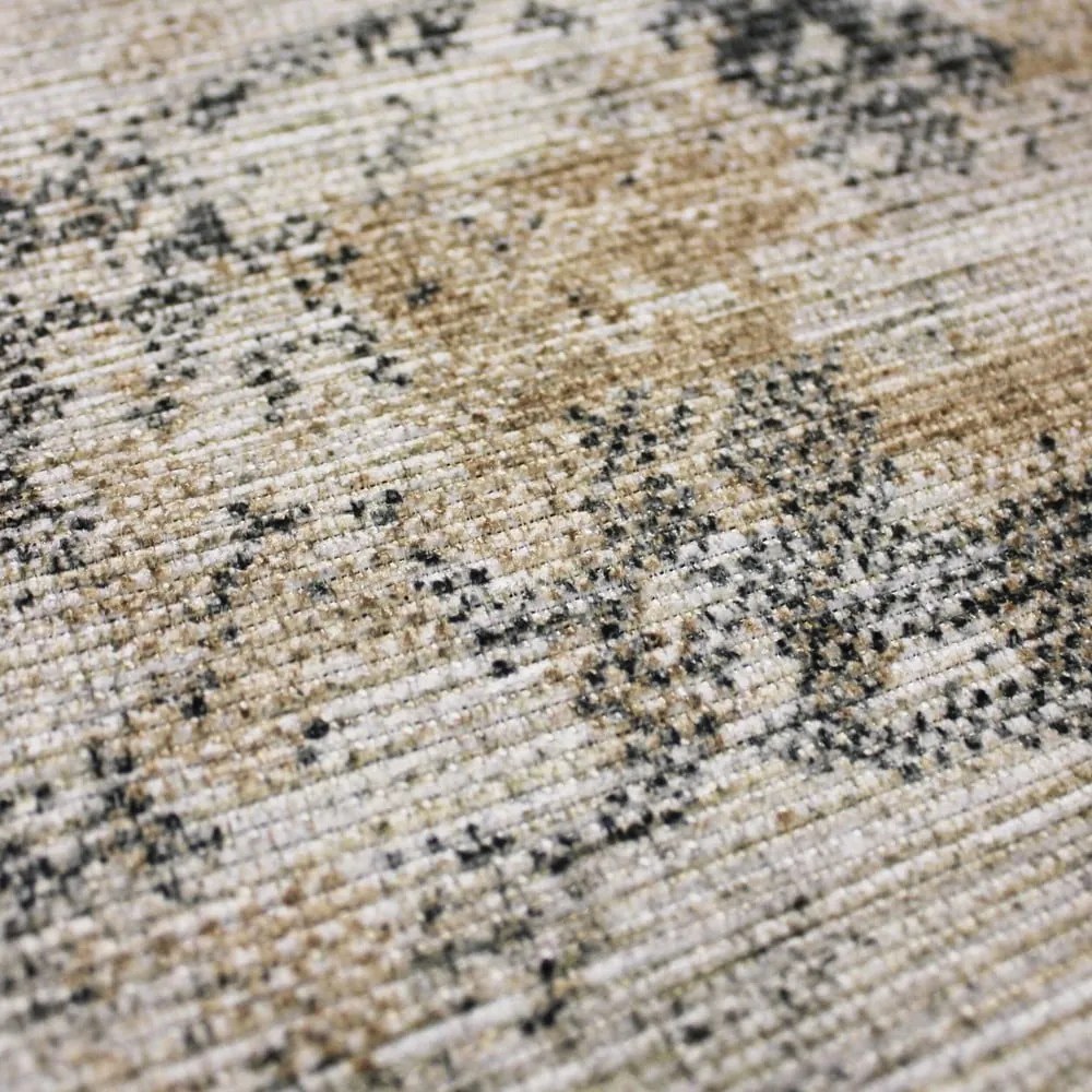 Covor grej lavabil 115x170 cm Lila Abstract – Flair Rugs