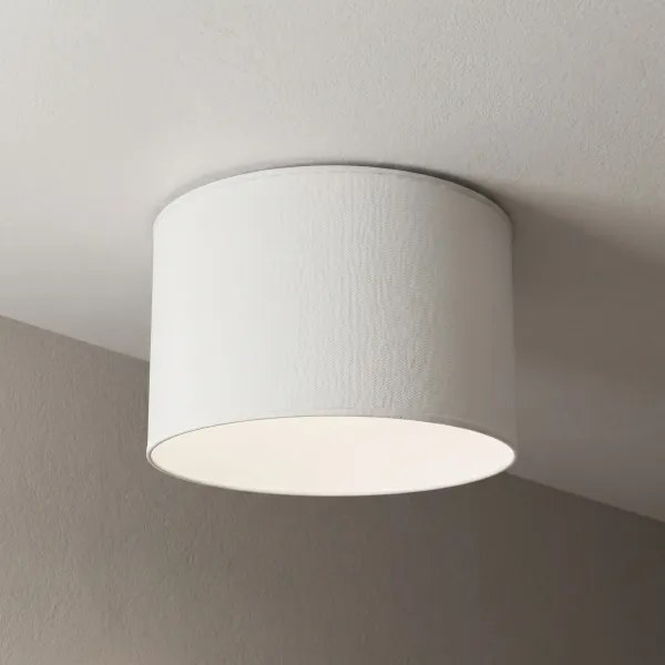 Plafonieră ARDEN, 1x E27, 15 W, 230 V, Ø 40 cm, albă