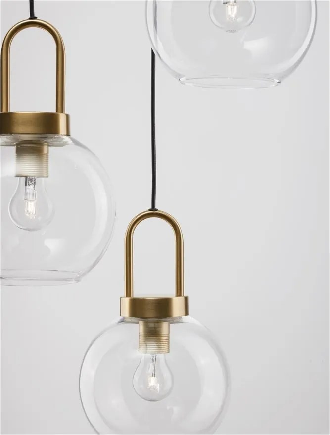 Lustra cu 3 pendule design modern IRVINE