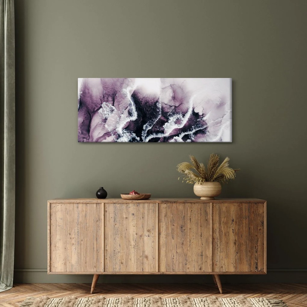 Tablou - Marmură violet N⁰2 (120x50 cm)