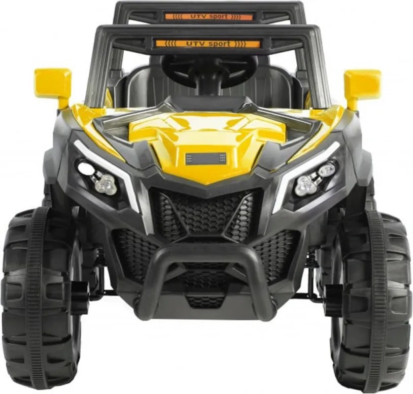 Masinuta Electrica cu acumulator pentru copii NOVOKIDS™ Atlantis Buggy UTV , 2 locuri, Cu faruri luminoase, Telecomanda, 3-8 ani , max 35 kg , 12V,