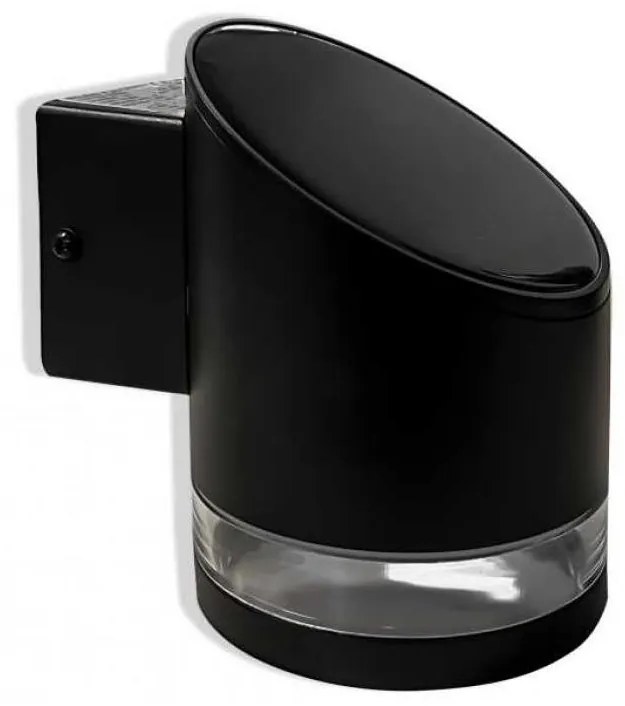 LED lampă solară de perete exterior 1W 3,7V 3000K IP54 1200mAh negru