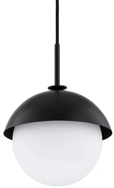 Lustră pe cablu CAPPELLO 1xE27/15W/230V negru Argon 8295