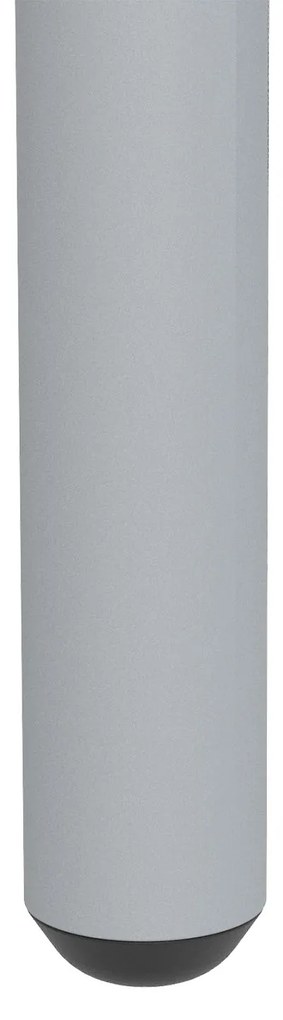 Outsunny Set de masă de grădină de 5 piese, Set de mobilier de exterior, rezistent la intemperii, design modern, 80 x 80 x 74 cm, Gri | Aosom Romania