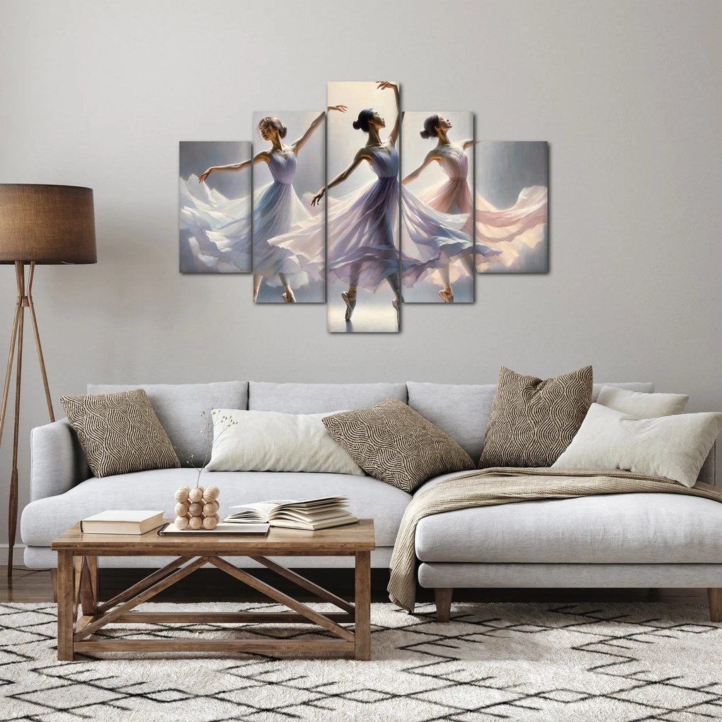 Tablou - Trei balerine (150x105 cm)