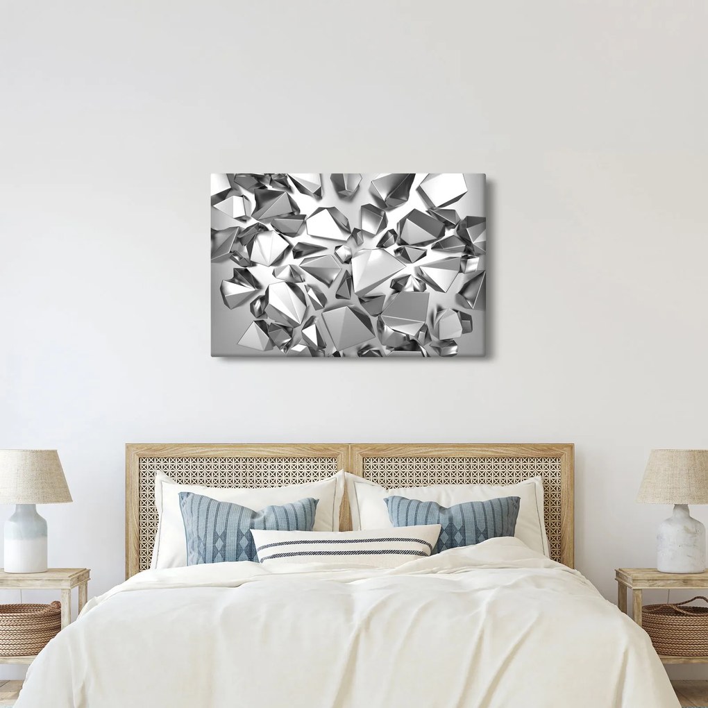 Tablou cu abstracție 3D (90x60 cm)