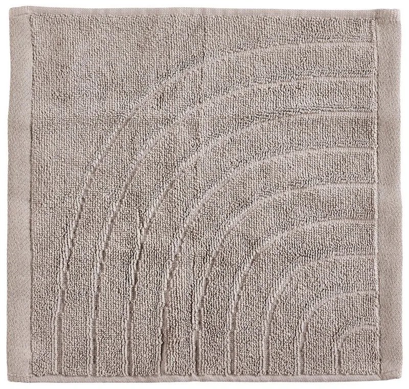 Prosop grej din bumbac din frotir 30x30 cm Time – Zone