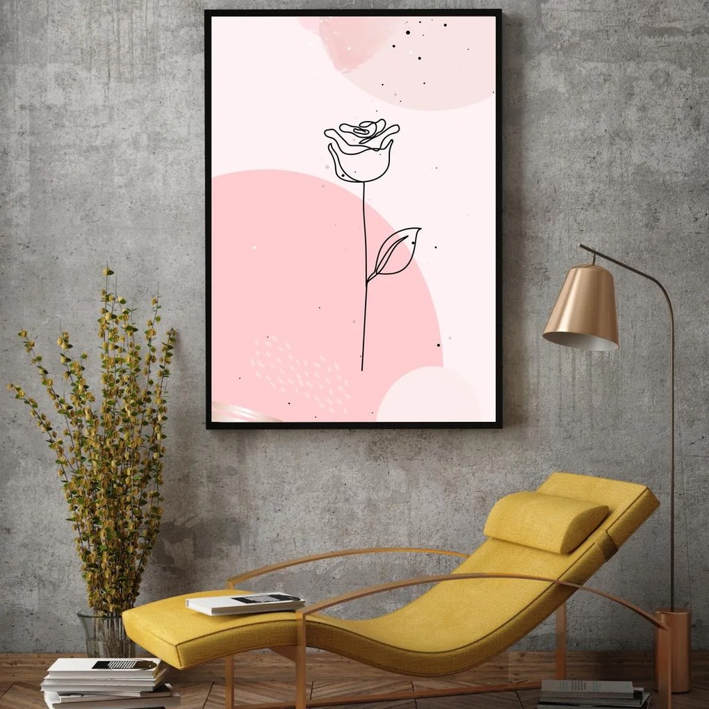 Poster - Trandafir (A4)