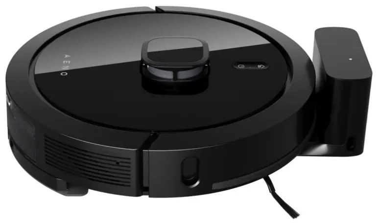 Aspirator robotic AENO ARC0007S, 4000Pa, 5200 mAh, 300 m2, Cartografiere, Wi-Fi, Comenzi vocale, Autonomie până la 250 min, Negru