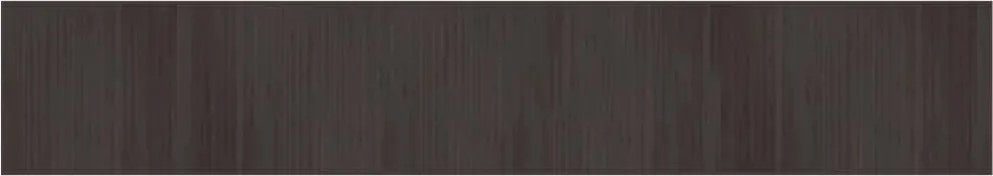 vidaXL Covor dreptunghiular, maro închis, 70x400 cm, bambus