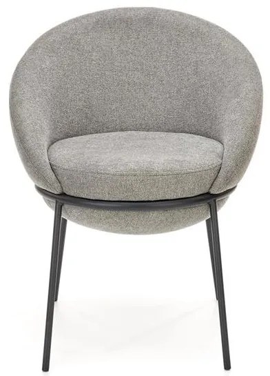 Scaun tapitat K482 gri
