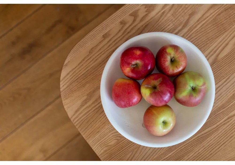 Măsuță de cafea din lemn de frasin Ragaba Contrast Tetra, natural, 110 x 110cm