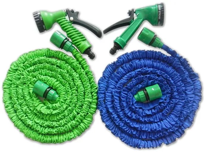 Furtun de gradina extensibil, albastru - 22m