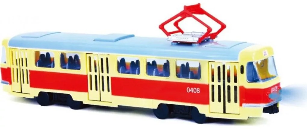 Rappa Tramvai Tatra T3, anunță stațiile în limba cehă, 28 cm