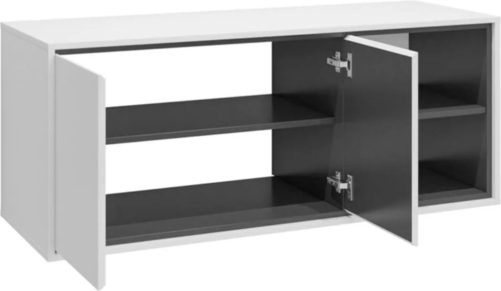 Dulap lemn masiv baie Irvella pentru chiuvetă, 120 × 51 × 48 cm - Crem