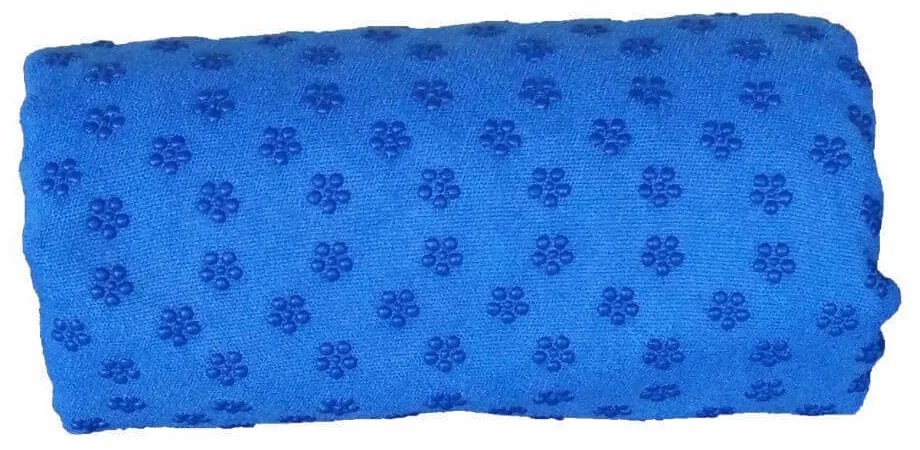 Prosop yoga anti-alunecare cu geanta cadou-albastru