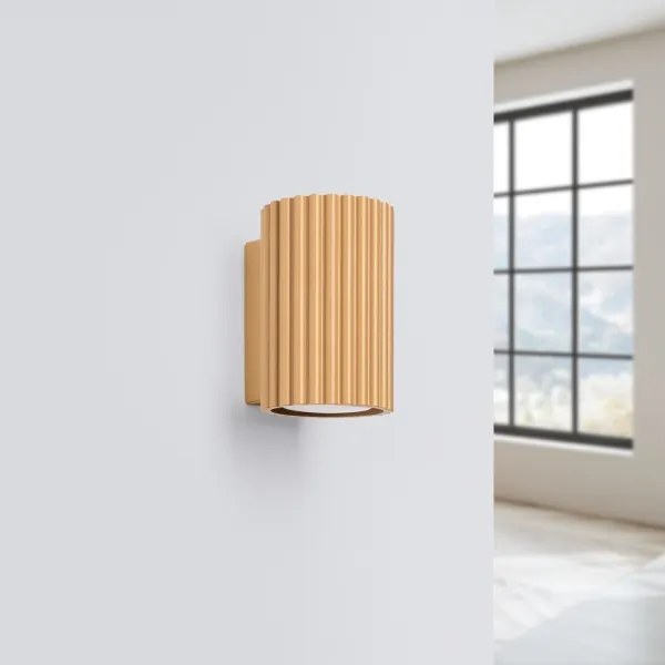 Brilagi - Aplică de perete CRESTO 1xGU10/10W/230V 10 cm auriu