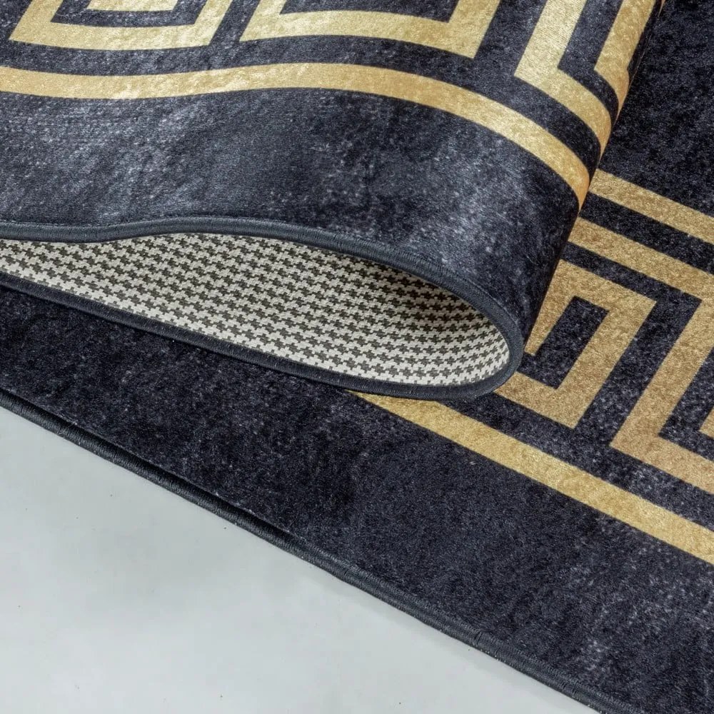 Covor gri antracit lavabil 160x230 cm Fiesta – Ayyildiz Carpets